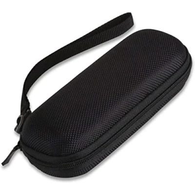 Abbildung von AGPTEK Tragetasche, Reise Tasche case Hülle Etui, Eva Reißverschluss für Diktiergerät, 2.4 Zoll MP3 Player, USB Stick, Earphones JBL Tune 110, Sandisk SD Karte, U Disk, Schwarz