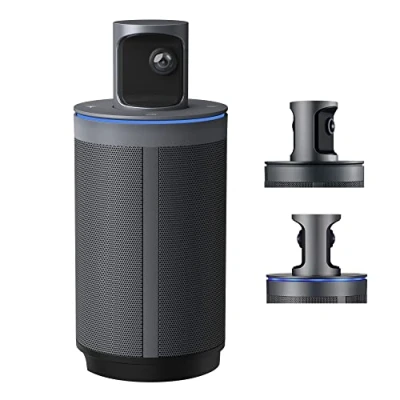 Abbildung von KanDao Meeting 360 (2023) Video Conference Room Camera, 1080P HD Automatic Speaker Focus &amp; Smart Zooming System, Noise Cancelling Microphones Hi Fi Speakers Camera