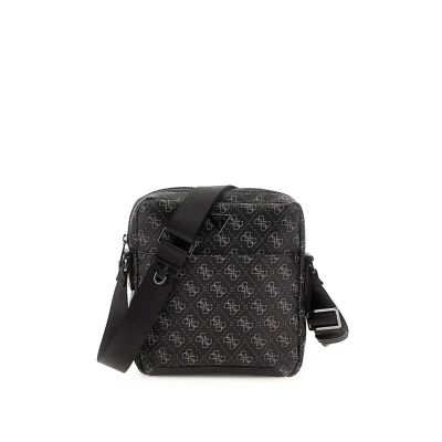 Abbildung von Guess MINI Torino 4G LOGO Umhängetasche, Herren, Größe: One Size, Mehrfarbig schwarz