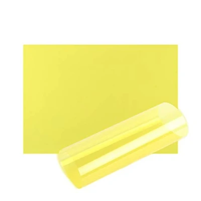 Abbildung von Acetatblätter A4 OHP Blatt Farbe Acetat Klarfolie Kunststoff Lichtfilter Gel Lesehilfe Dicke 100 Mikron (A4 Größe Gelb 10 Blatt)