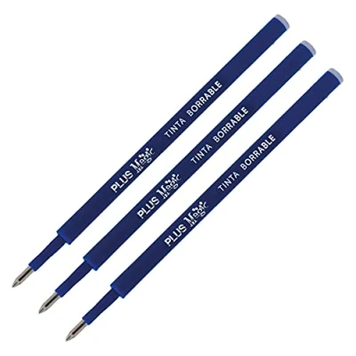 Abbildung von Nachfüllpack Plus Magic Click blau einziehbar 3 Stück