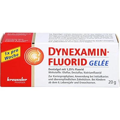 Abbildung von Dynexaminfluorid Gelee Dentalgel 20 g