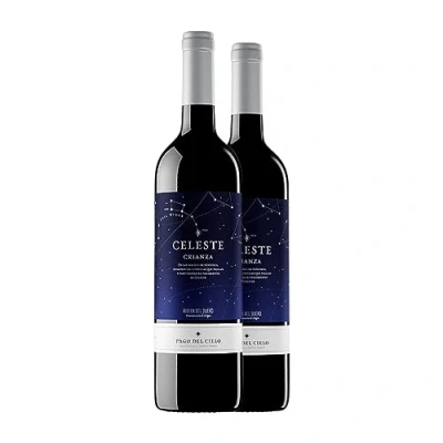 Abbildung von Pago del Cielo Celeste Tempranillo Ribera Duero Alterung 75 cl (Schachtel mit 2 Flaschen von cl)