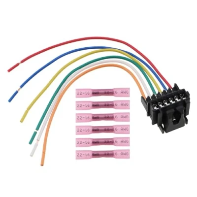 Abbildung von the Lord of Tools 1 Set 6 polige Rücklicht Steckverbinder Steckersatz poliger Kabelbaum Anschlussstecker VWA4341969 11 A831S 110231WP2 Kompatibel mit Renault