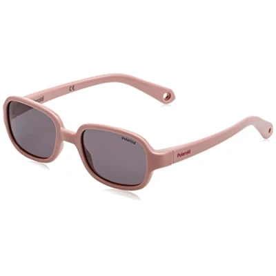 Abbildung von Polaroid Kind PLD K003/S 35J/M9 Gläser SONNENBRILLEN Polycarbonat Rosa Grau Quadratisch Polarisiert