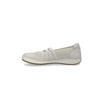 Abbildung von Josef Seibel Caren Klassischer Ballerina, Damen, Größe: 44, Weiss Schuhe