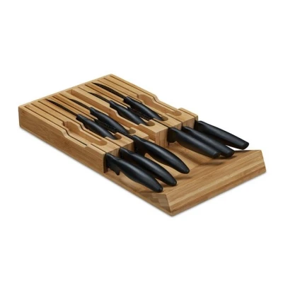 Abbildung von relaxdays Messerblock Messerhalter Schublade für 12 Messer