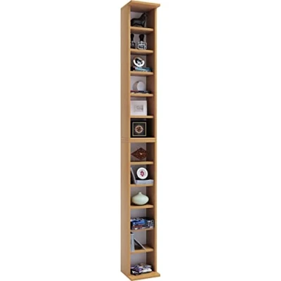 Abbildung von VCM Standregal Holz CD DVD Stand Aufbewahrung Deko Regal Bigol, 1 tlg.