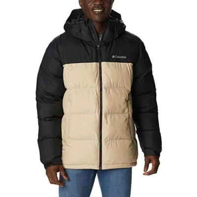 Abbildung von Columbia PIKE LAKE Hooded Jacket Winter Winterjacke beige, Herren, Größe: Large, Beige