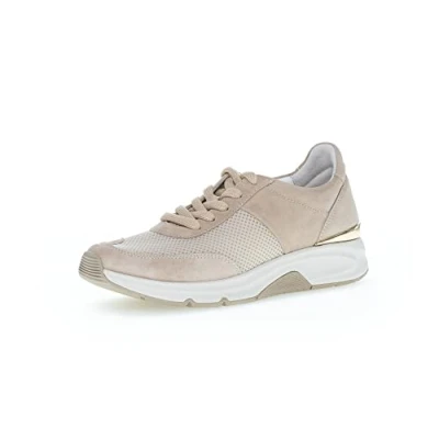 Abbildung von Gabor Damen Low Top Sneaker, Frauen Halbschuhe,Wechselfußbett,Laufschuhe,schnürschuhe,schnürer,Plateausohle,straßenschuhe,oasi,37 EU / 4 UK
