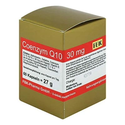 Abbildung von Coenzym Q10 30 mg Kapseln 60 St