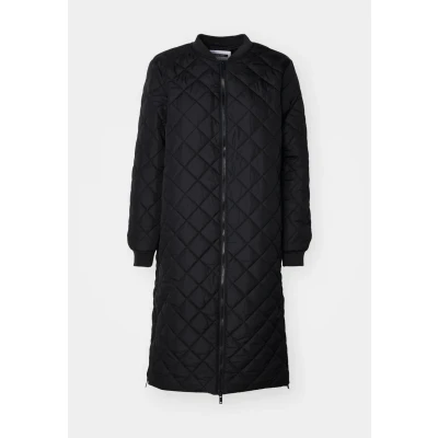 Abbildung von Noisy May Nmgilly Quilted Klassischer Mantel, Damen, Größe: Medium, Black