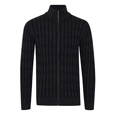 Abbildung von Indicode Jeans Paulomo Strickjacke, Herren, Größe: Medium, Charcoal mix