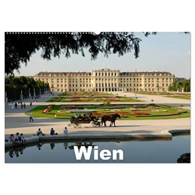 Abbildung von Wien (Wandkalender 2025 DIN A2 quer), CALVENDO Monatskalender