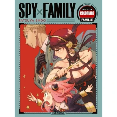 Abbildung von Cahier de coloriage Spy x Family: Mission Famille