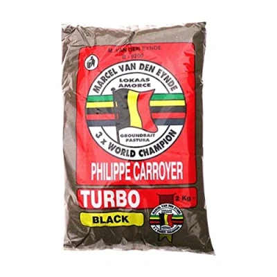 Abbildung von Marcel Van Den Eynde Turbo Zwart Lockfutter (2kg) Grundfutter