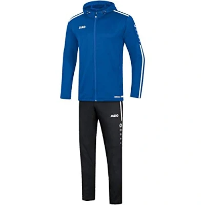 Abbildung von JAKO Damen Präsentationsanzug Striker 2.0 mit Kapuze, royal/weiß, 40, M9619