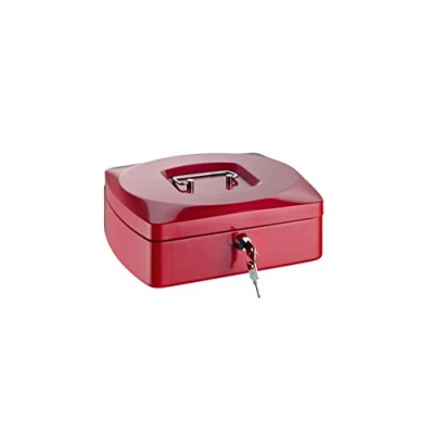 Abbildung von ALCO Albert 8420 12 Geldkassette, 255 x 200 90 mm, rot