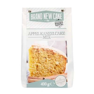 Abbildung von BrandNewCake® Apfel Zimt Kuchenmischung 400g Backmischung Glutenfrei Einfaches und Leckeres Backen
