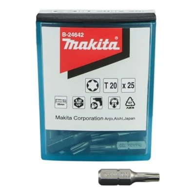 Abbildung von Makita B 24642 Bit T20 25 Stück Torx mm
