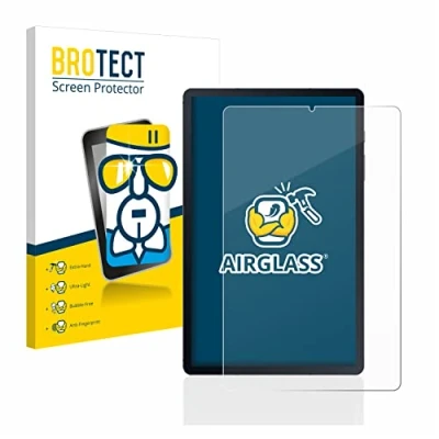 Abbildung von BROTECT Schutzglas für Samsung Galaxy Tab S6 Lite WiFi 2020 Schutzfolie Panzer Folie Glas [Extrem Kratzfest 9H, Anti Fingerprint, Ultra Transparent]