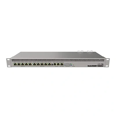 Abbildung von Mikrotik RB1100AHx4 Router (Gigabit Ethernet, 10/100/1000Base T(X), 10,100,1000 Mbit/s, 7,5 GBit/s, Annapurna Labs Alpine AL21400, 1400 MHz)