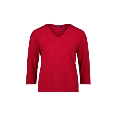 Abbildung von Betty Barclay Strickpullover &quot;Betty Damen Feinstrickpullover mit V Ausschnitt&quot;, (1 tlg.)