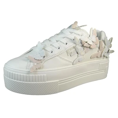 Abbildung von Buffalo Paired Sneaker low, Damen, Größe: 41, White/multicoloured Schuhe