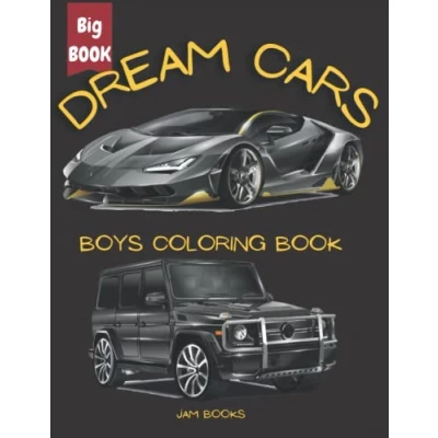 Abbildung von Dream Super cars Coloring book for Kids and Adults: Colouring of sport luxury lovers