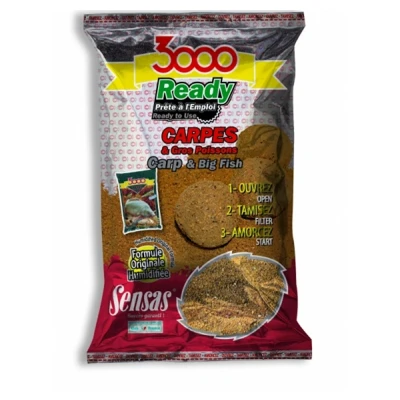 Abbildung von Sensas 3000 Ready Carp 1,25kg Grundfutter