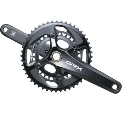 Abbildung von Shimano Unisex Erwachsene GRX Kettenradgarnitur, Schwarz, Einheitsgröße