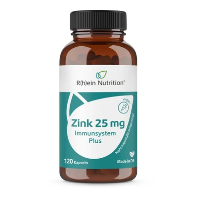 Abbildung von Zink 25 Mg Immunsystem Plus Hochdosiert + Vegan 120 St