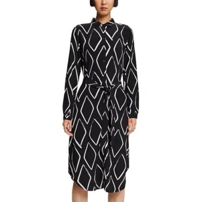 Abbildung von Esprit Light Blusenkleid, Damen, Größe: 42, Black