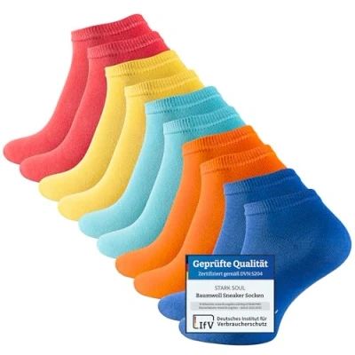 Abbildung von Stark Soul® Sneakersocken Essentials Sneaker Socken, Unisex 10 Paar