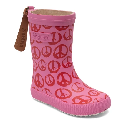 Abbildung von Bisgaard Gummistiefel für Kinder, Größe: 27, Peace on earth pinky Schuhe