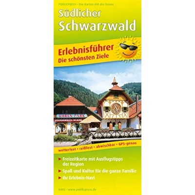 Abbildung von Südlicher Schwarzwald: Erlebnisführer mit Informationen zu Freizeiteinrichtungen auf der Kartenrückseite, wetterfest, reißfest, abwischbar, GPS genau. 1:170000 (Erlebnisführer: EF)