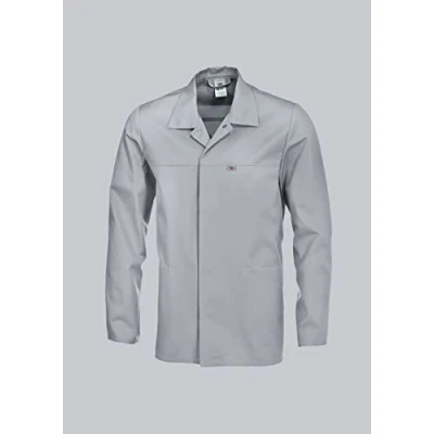 Abbildung von BP 1670 500 51 Sn Unisex Jacke, 1/1 Ärmel mit verstellbarem Schlitz an der Manschette, 210,00 g/m² Stoffmischung, hellgrau,