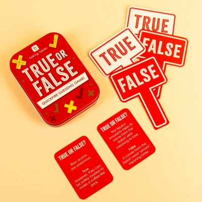 Abbildung von True or False in einer Dose