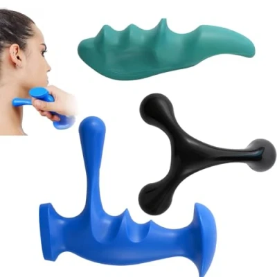 Abbildung von Bangbobi Massage Set mit Triggerpunkt Drücker Tiefengewebe Massagegerät und Zubehör für Rücken, Nacken, Arme, Oberschenkel Waden