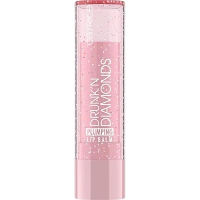 Abbildung von Catrice Drunk&#039;n Diamonds Plumping Lip Balm, Nr. 020, Nude, feuchtigkeitsspendend, pflegend, vergrößernd, glänzend, vegan, ohne Parabene, Mikroplastikpartikel, Nanopartikel frei, 1er Pack (3.5g)