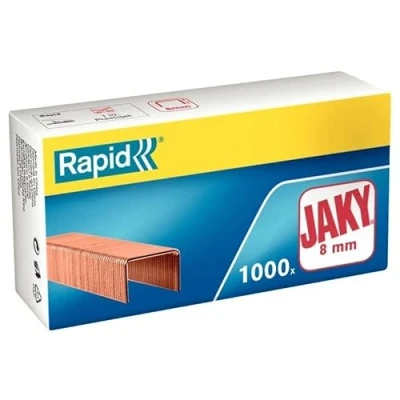 Abbildung von Rapid 11720101 Heftklammern Jaky 8, verkupfert