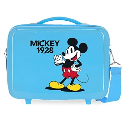 Abbildung von Disney Mickey That&#039;S Easy Kulturbeutel, anpassbar, Blau, 29 x 21 15 cm, starr, ABS 9,14 l