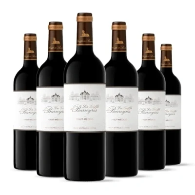Abbildung von Griffe de Barreyres Rotwein Trocken AOP Haut Medoc Jahrgang 2018 Das Land der Rebe (6 x 0,75L)