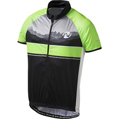 Abbildung von Nakamura Herren Domanico Trikot, Black/Green, M
