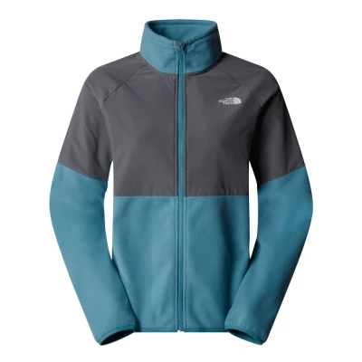 Abbildung von The North Face Glacier Heavyweight FULL ZIP Jacket Fleecejacke, Damen, Größe: XS, Algae blue/smoked pearl