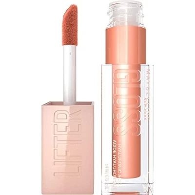 Abbildung von Maybelline Lifter Gloss Hydrating Lipgloss mit Hyaluronsäure 5 g (Verschiedene Farbtöne) 007 Amber