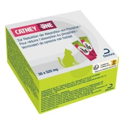 Abbildung von Dechra Catney One Doppelpack 2 x 30 520 mg Ergänzungsfuttermittel für Katzen Zur Unterstützung der Nierenfunktion bei chronischer Niereninsuffizienz Mit Maltodextrin