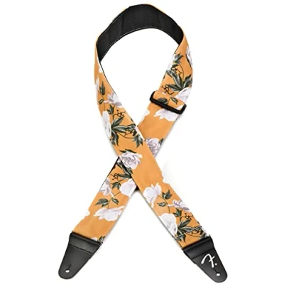 Abbildung von Fender Floral Guitar Strap Marigold