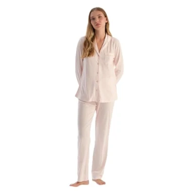 Abbildung von DAGI Set Nachtwäsche Light pink, Damen, Größe: Large, pink