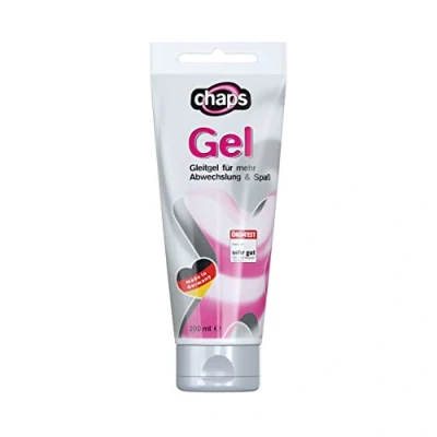 Abbildung von Chaps Gleit und Massagegel GEL (geschmacksneutral &amp; geruchslos), wasserbasiertes Gleitgel, Tube mit 200ml, 1 tlg., Qualität Vielseitigkeit, die Spaß macht